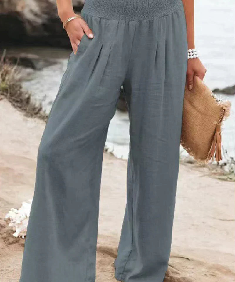 Grethe | Stilfulde Wide-Leg Bukser