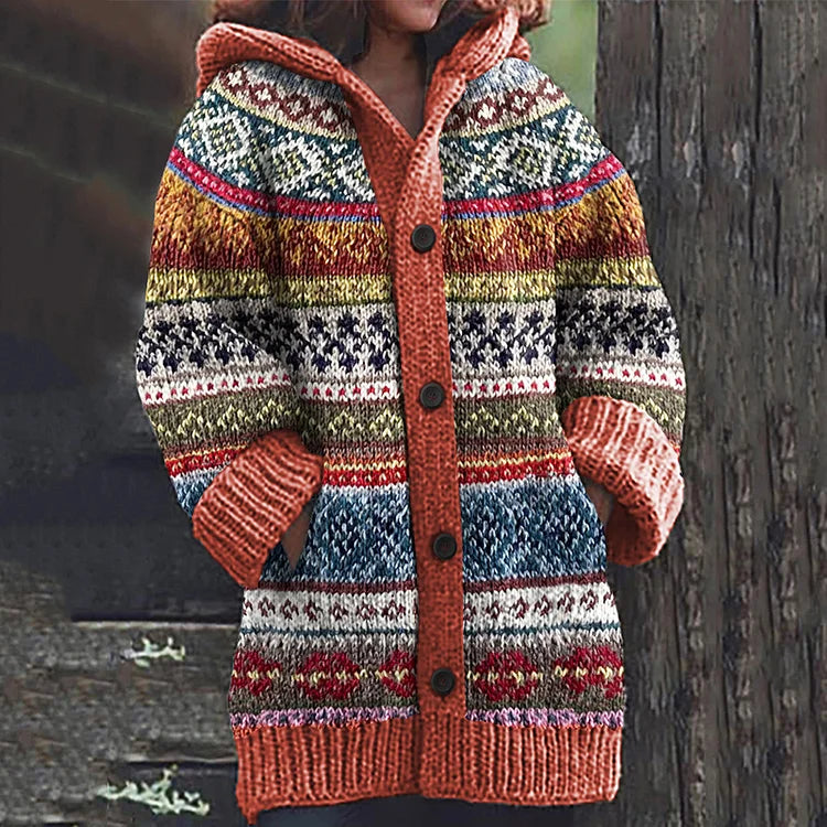 Signe™ - Strikket cardigan i uld