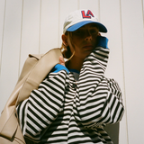 LENA™ Oversized stribet sweater