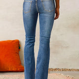 Aya | Højtaljede flared jeans