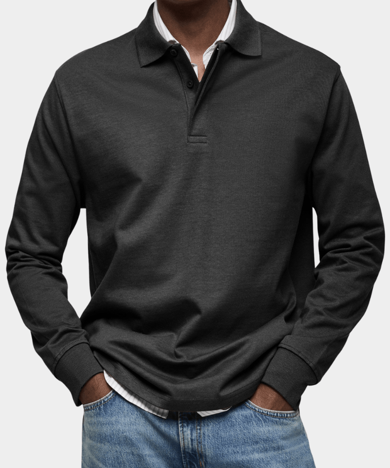 Lars™ | Komfortabel herrepolo