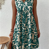 Maria™ – Elegant V-hals sommerkjole