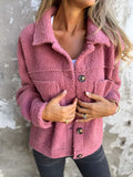 Lea™ | Varm & stilfuld teddyfrakke