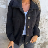 Lea™ | Varm & stilfuld teddyfrakke