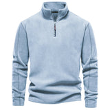 Henrik | Varm fleece krave sweatshirt