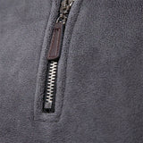 Henrik | Varm fleece krave sweatshirt