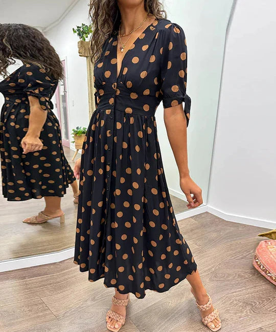 Josefin | Button-Down Midi Kjole