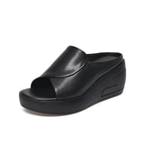 Maren™ | Ortopædiske Slip-on Kilehælsandaler