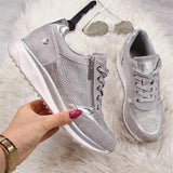 Mette™ | Ortopædiske Sneakers med lynlås