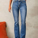 Aya | Højtaljede flared jeans