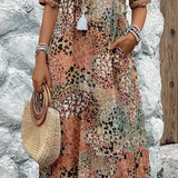 Fatima™ - Kjole med Blomsterprint