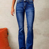 Aya | Højtaljede flared jeans