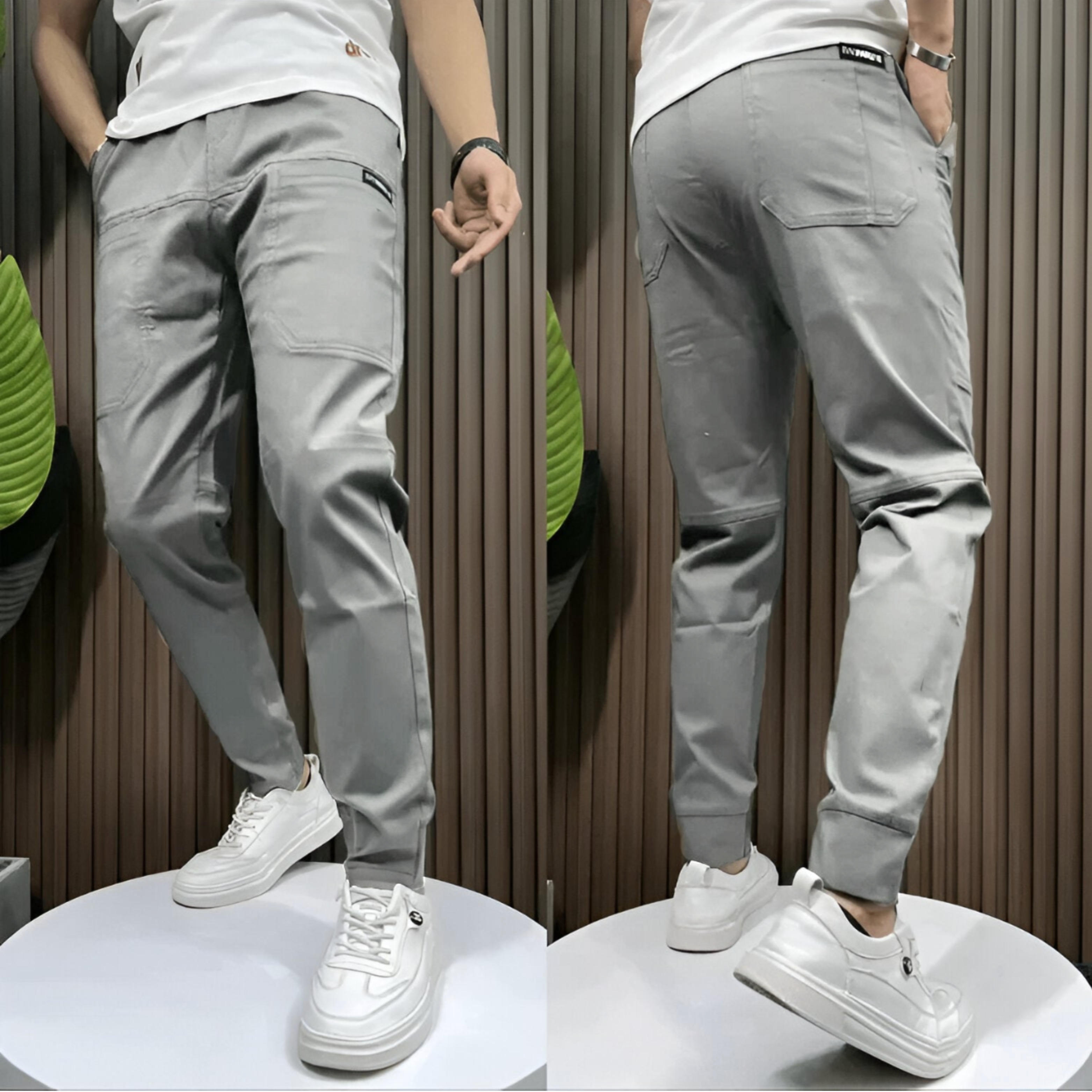 TOMMASO™ | PREMIUM STRÆK CARGO BUKSER