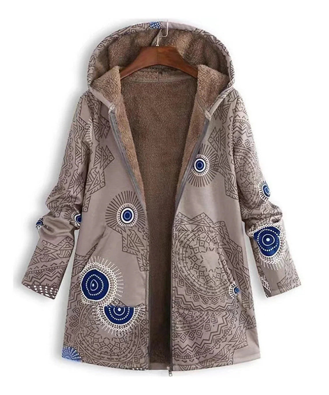Vera | Varm og blød parka med lommer
