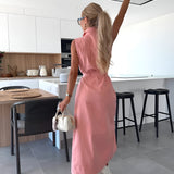 LOUISA™ DENIM KJOLE | Tidløs elegance i denim