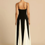Elise | Stilfuld To-Tonet Maxi Kjole